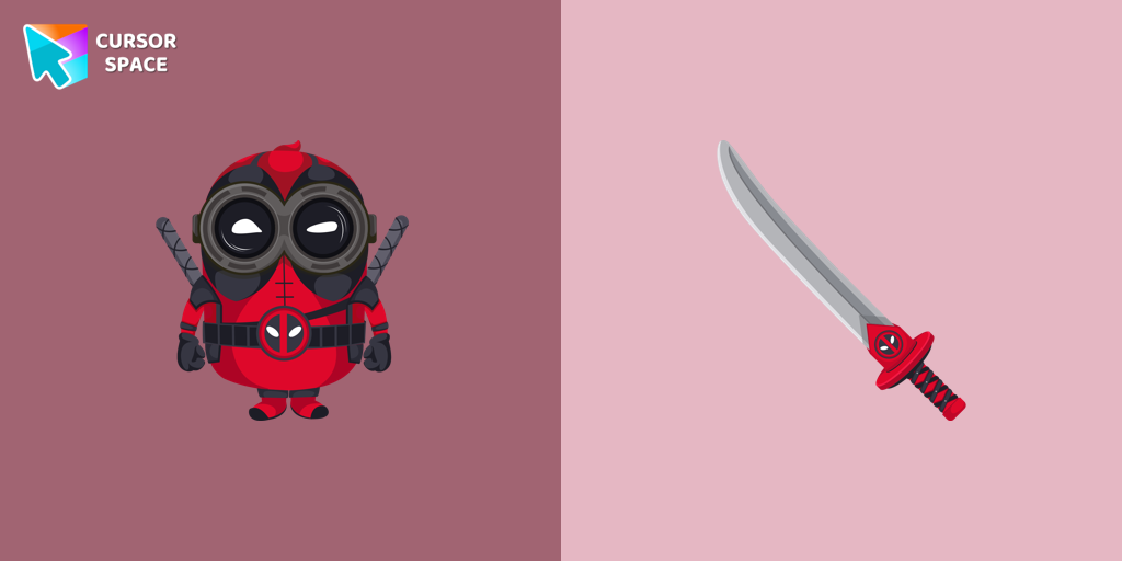 Cursor Minion Deadpool Character Pack